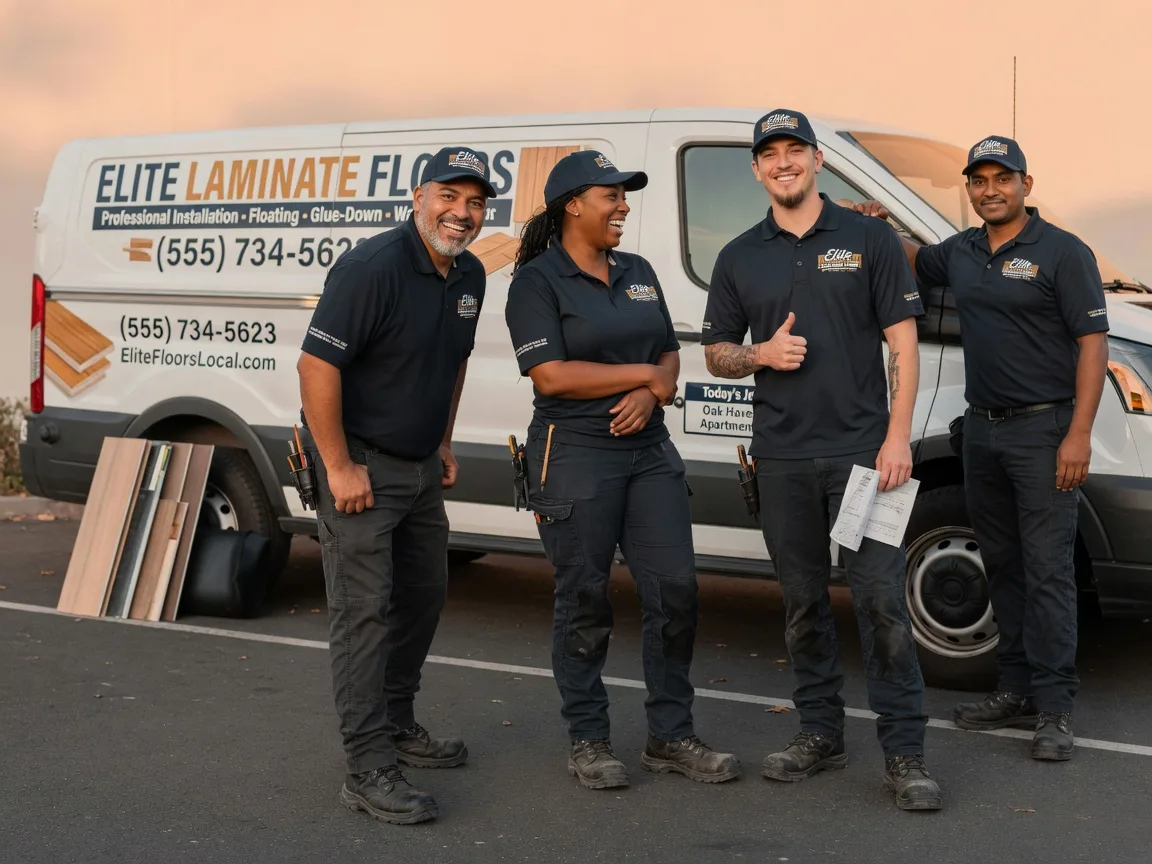 Laminate flooring installation company in Rankin, TX